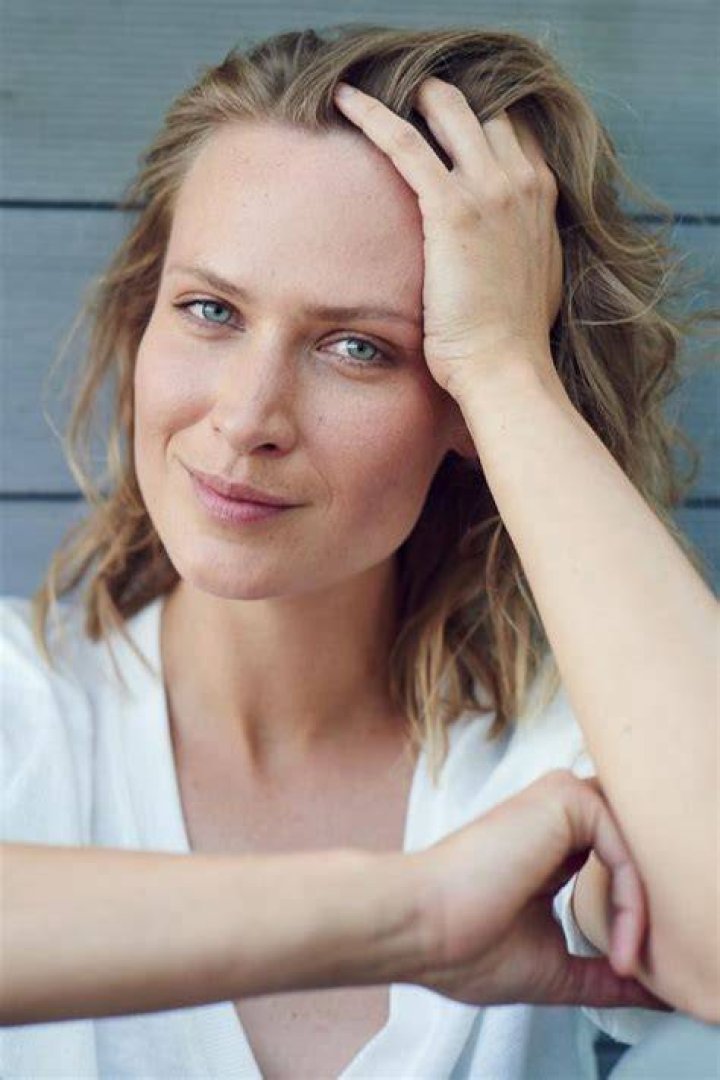 Agnieszka Zulewska during a photoshoot