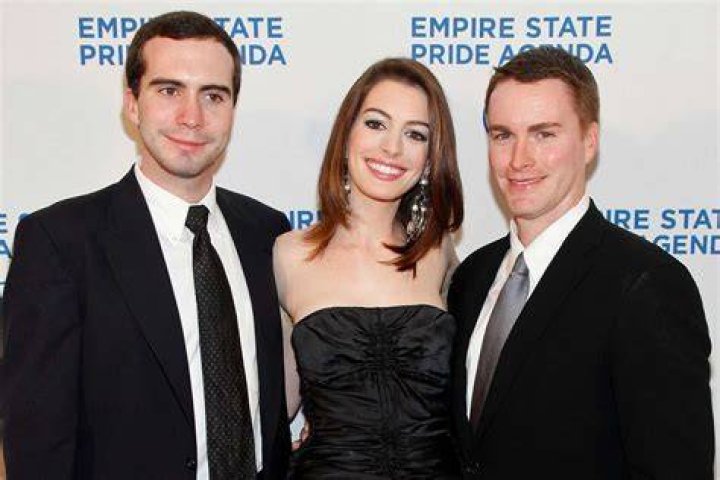 Anne Hathaway Brothers celebzbiography.com