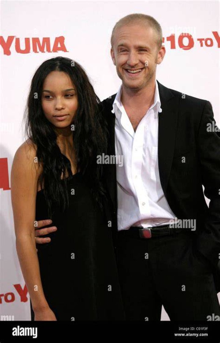 Ben Foster and Zoe Kravitz