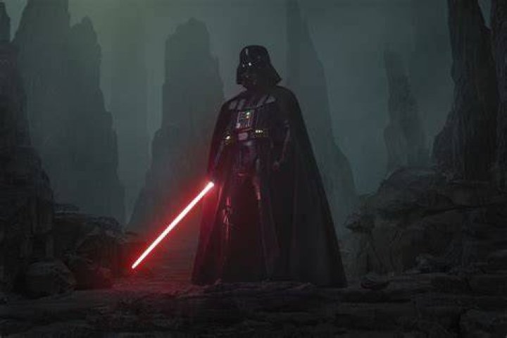Darth Vader in combat