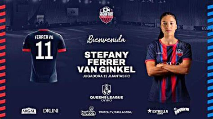 Footballer Stefany Ferrer Van Ginkel Footballer Stefany Ferrer Van Ginkel