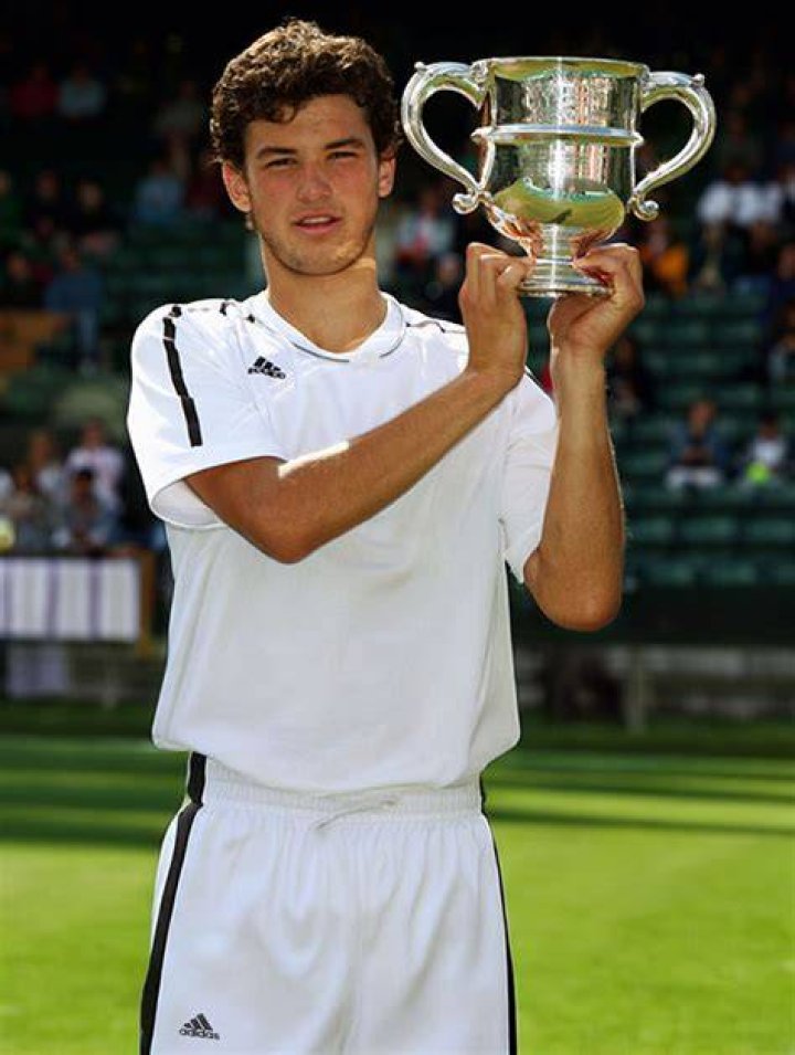 How many titles has Grigor Dimitrov won? What is Grigor Dimitrov rank? 1 Grigor Dimitrov 1
