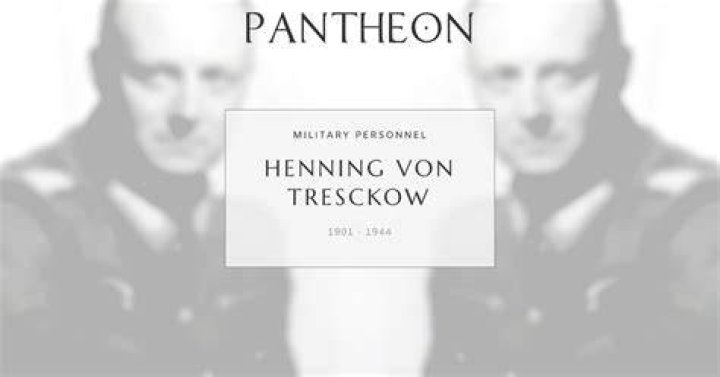 Henning von Tre... Biography