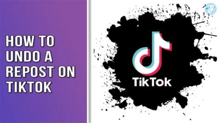 How to undo a repost on Tiktok, explained