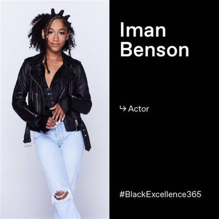 Iman Benson in BlackAF Iman Benson in BlackAF