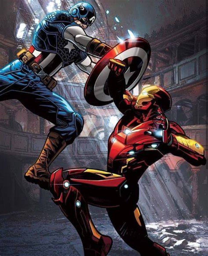 Iron Man and Captain America