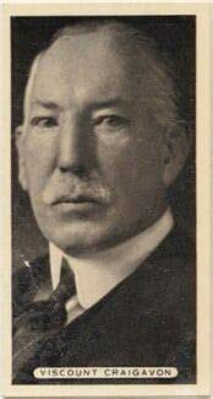 James Craig, 1st Viscount Craigavon James Craig, 1st Viscount Craigavon