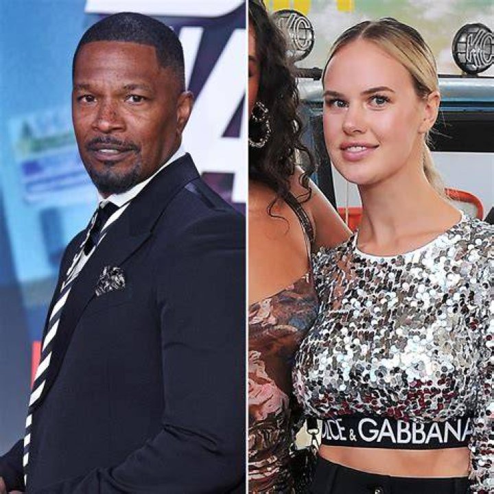 Jamie Foxx with Alyce Huckstepp Jamie Foxx with Alyce Huckstepp