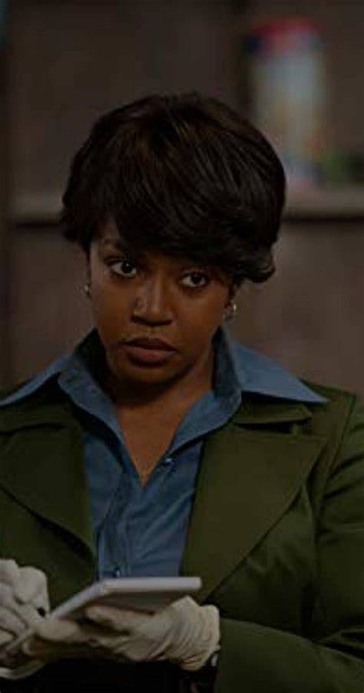 Jerrika Hinton as Millie Morris in Hunters Jerrika Hinton as Millie Morris in Hunters