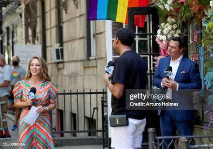 Ken Rosato During Pride day