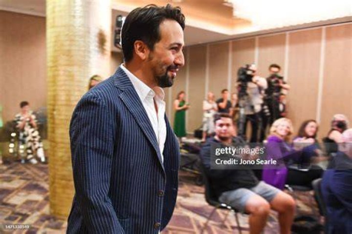 Lin-Manuel Miranda Press Conference For The Australian Production Of "Hamilton"