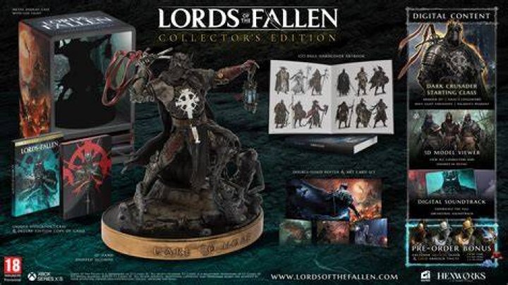 lords of the fallen collectors edition