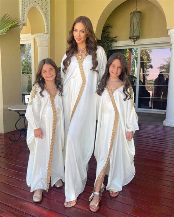 Loujain Adada with her daughters Loujain Adada with her daughters