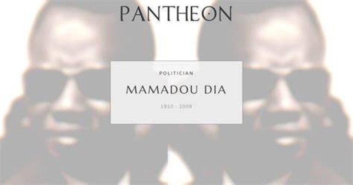 Mamadou Dia Biography