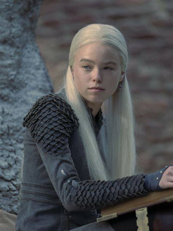 Milly Alcock as Rhaenyra Targaryen in House of the Dragon