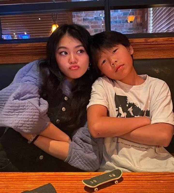 Momona Tamada With Brother Hiro Tamada