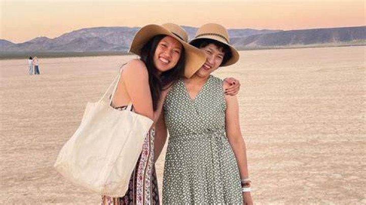 Nancy Ng with her mother
