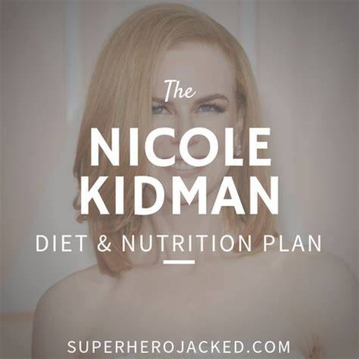 Nicole Kidman Diet Plan