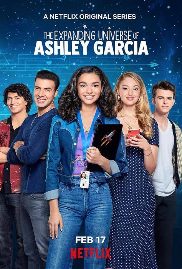 Paulina Chávez as Ashley Garcia in The Expanding Universe of Ashley Garcia Paulina Chávez as Ashley Garcia in The Expanding Universe of Ashley Garcia