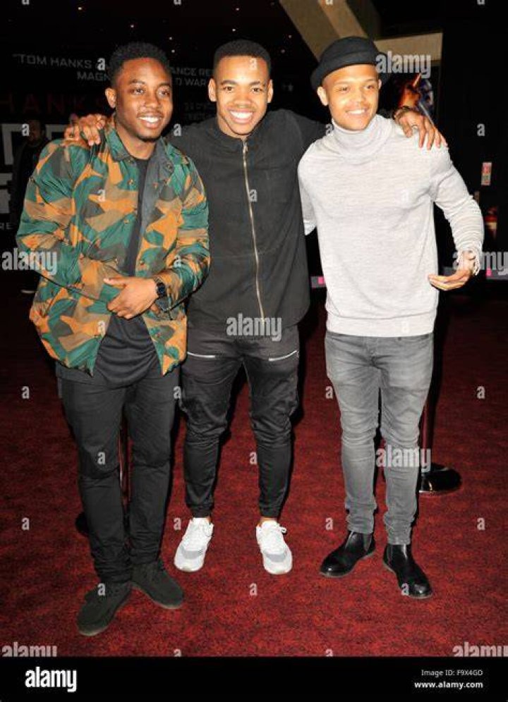Percelle Ascott with Mandem on the Wall cast Percelle Ascott with Mandem on the Wall cast