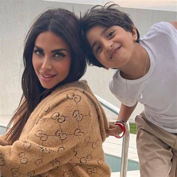 Sara Al Madani with son Maktoum Sara Al Madani with son Maktoum