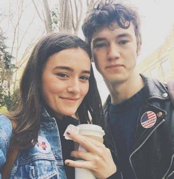 Sarah Pidgeon with boyfriend Will Harrison