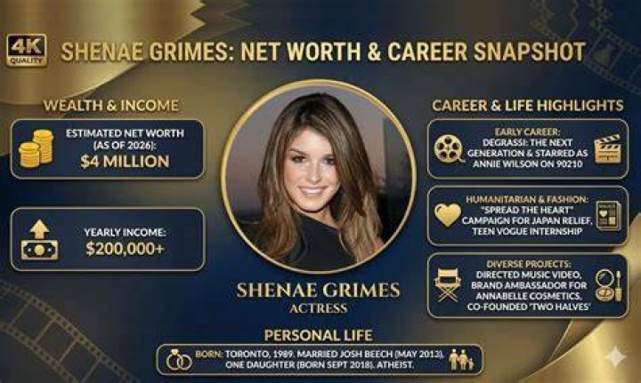 Shenae Grimes Net Worth