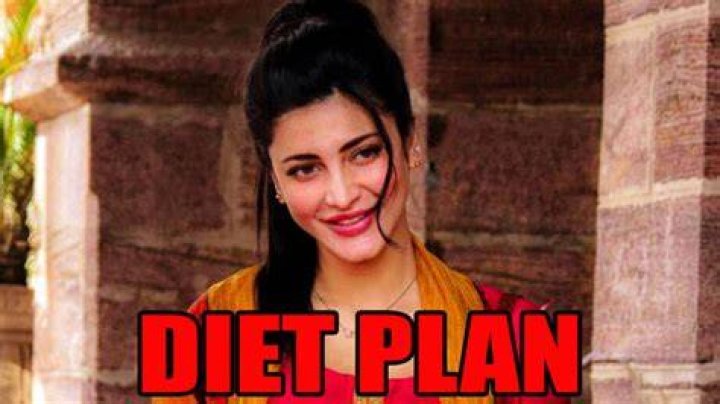 Shruti Haasan Diet Plan