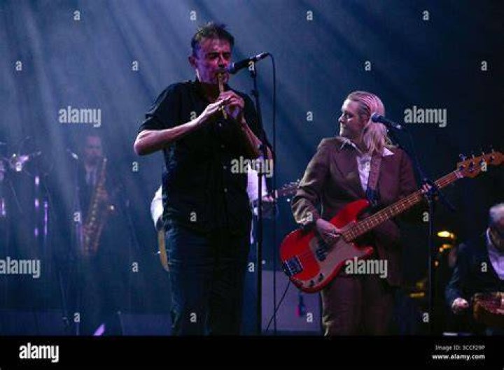 The Pogues on stage at The Olympia Ballroom 19/12/1986. 1286-536 (Part of the Independent Newspapers Ireland/NLI Collection). (Photo by Independent News And Media/Getty Images)