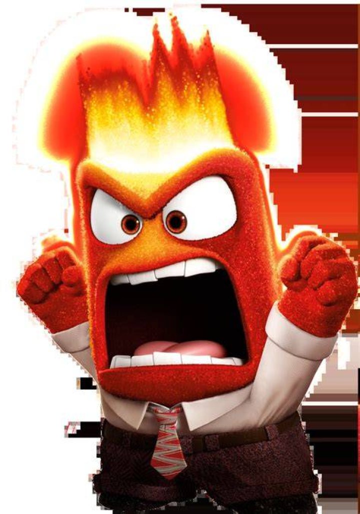 What Disney character has anger issues?